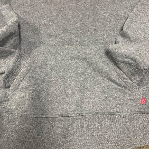 Levi’s Youth Large Gray Logo Hoodie Sweatshirt - Picture 3 of 5